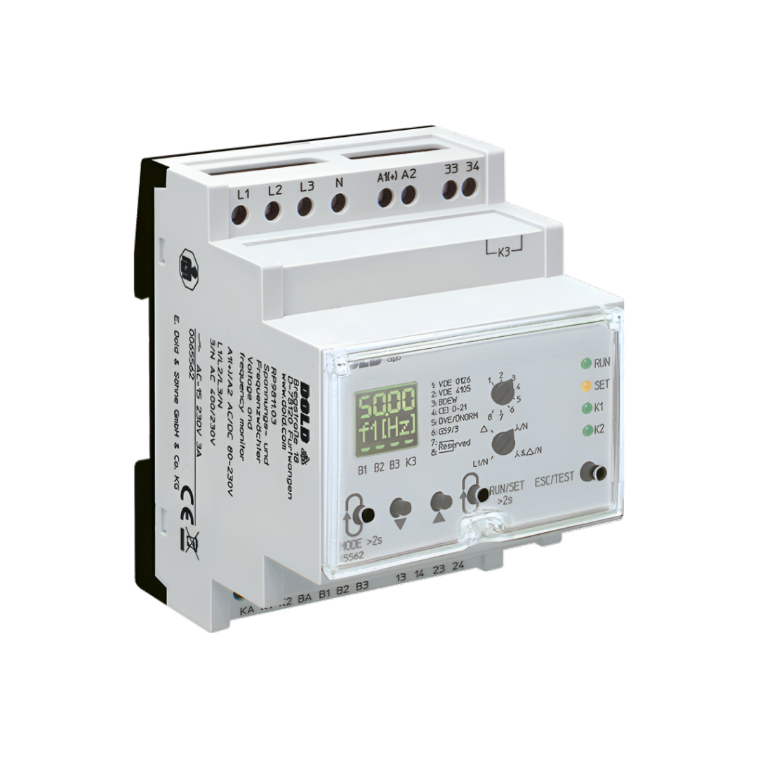 Voltage and frequency monitor