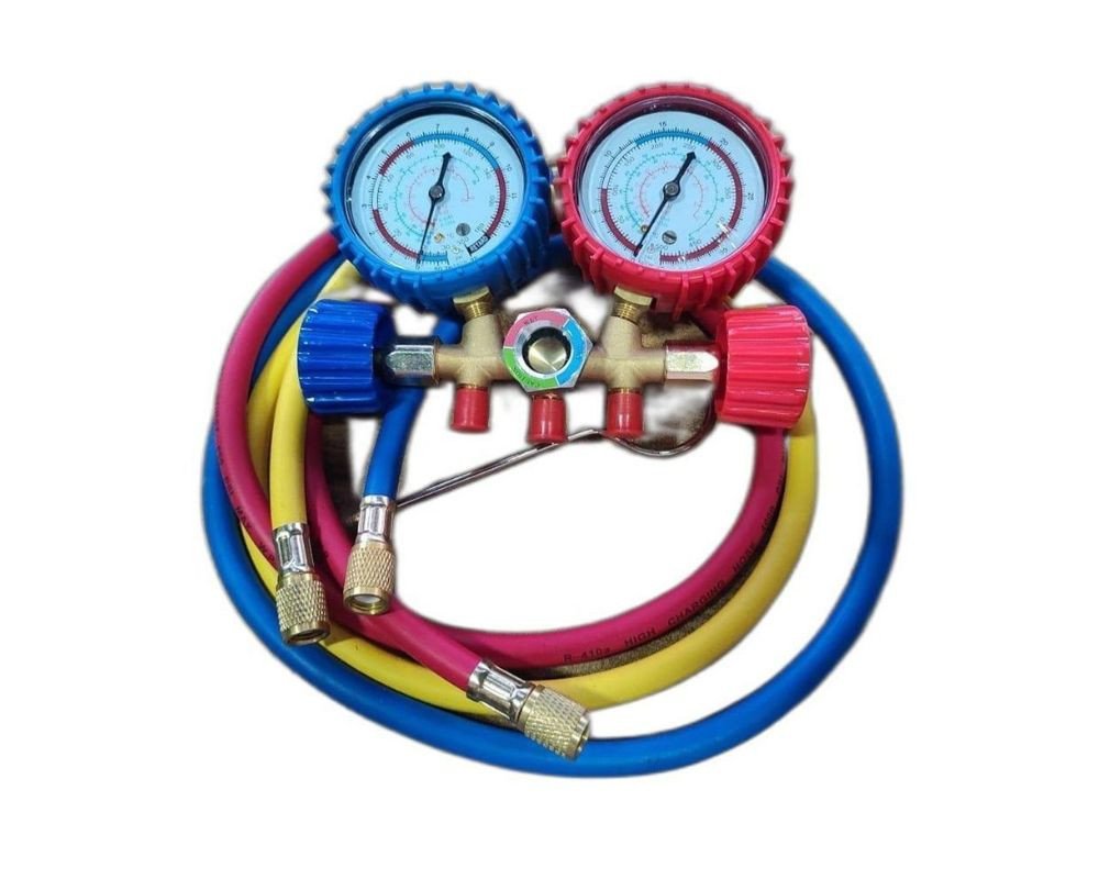 Double Gauge Pressure Meter