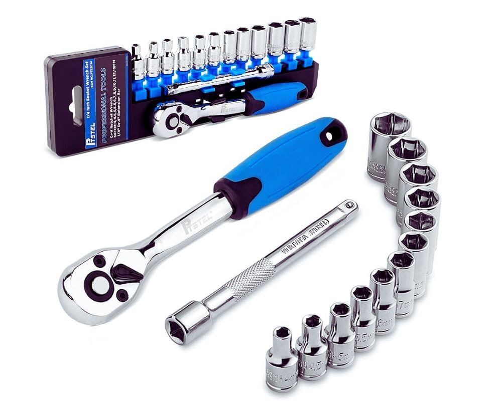 Ratcheting Wrench & Socket